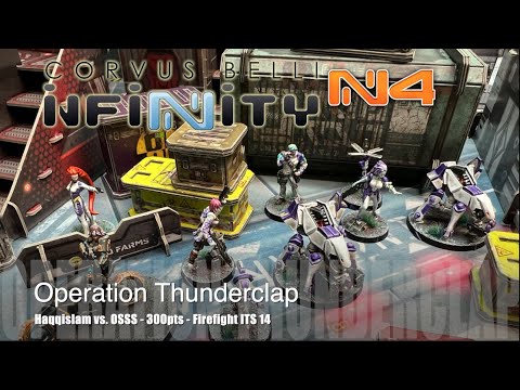 Infinity N4 Battle Report - ITS 14 OSSS  vs. Haqqislam