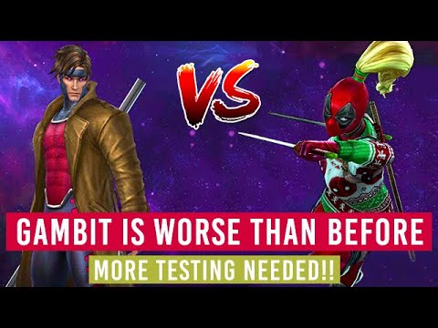 GAMBIT LOSES VALUE & MORE TESTING NEEDED! HELP! - Marvel Future Fight