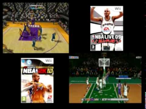 nba live 09 all play wii review