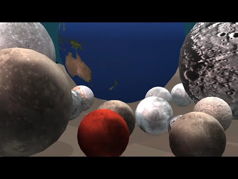 Got balls! Solar system! Planet size!