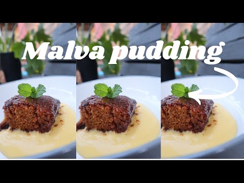 CHRISTMAS DESSERT🎄⛄|| South African Malva Pudding recipe!