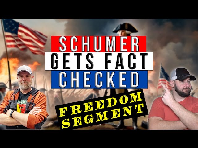 SCHUMER gets FACT CHECKED FALSE on AWB claims... and Tim brings the hard facts...