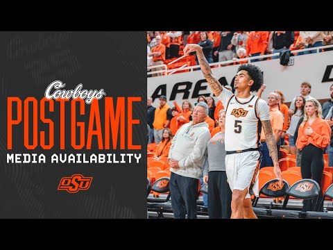 Cowboy Basketball Media Availability | Oklahoma State Postgame vs. South Florida (11-19-2025)