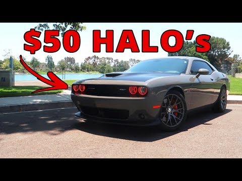$50 Halo LED MOD every CHALLENGER owner SHOULD DO! (AURA LED)