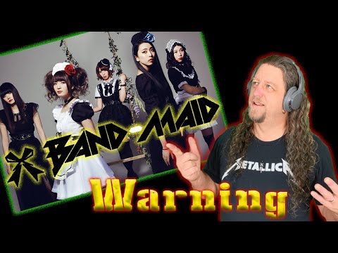 Reacting to Band Maid - Warning! - I Did NOT Expect This - A Metalhead's Reaction (Re-Upload)