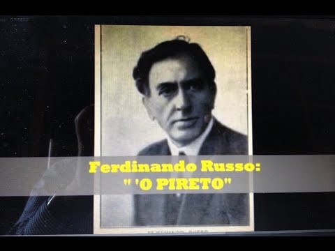 Ferdinando Russo: "'O PIRETO" - Forbidden to Puritans