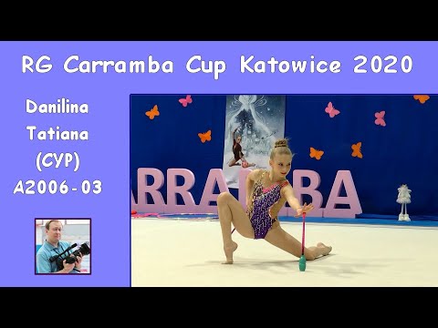 Danilina Tatiana (CYP) - A2006 03 - RG Carramba Cup 2020