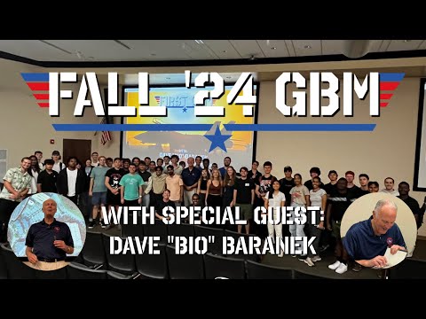 10/01/24 Meeting | F-14 RIO & Top Gun Instructor: Dave "Bio" Baranek