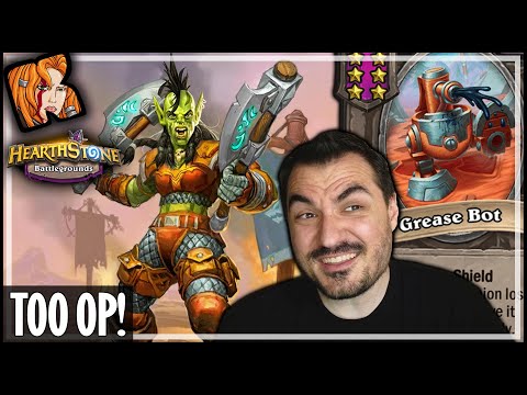 ROKARA + GREASE IS JUST TOO OP! - Hearthstone Battlegrounds
