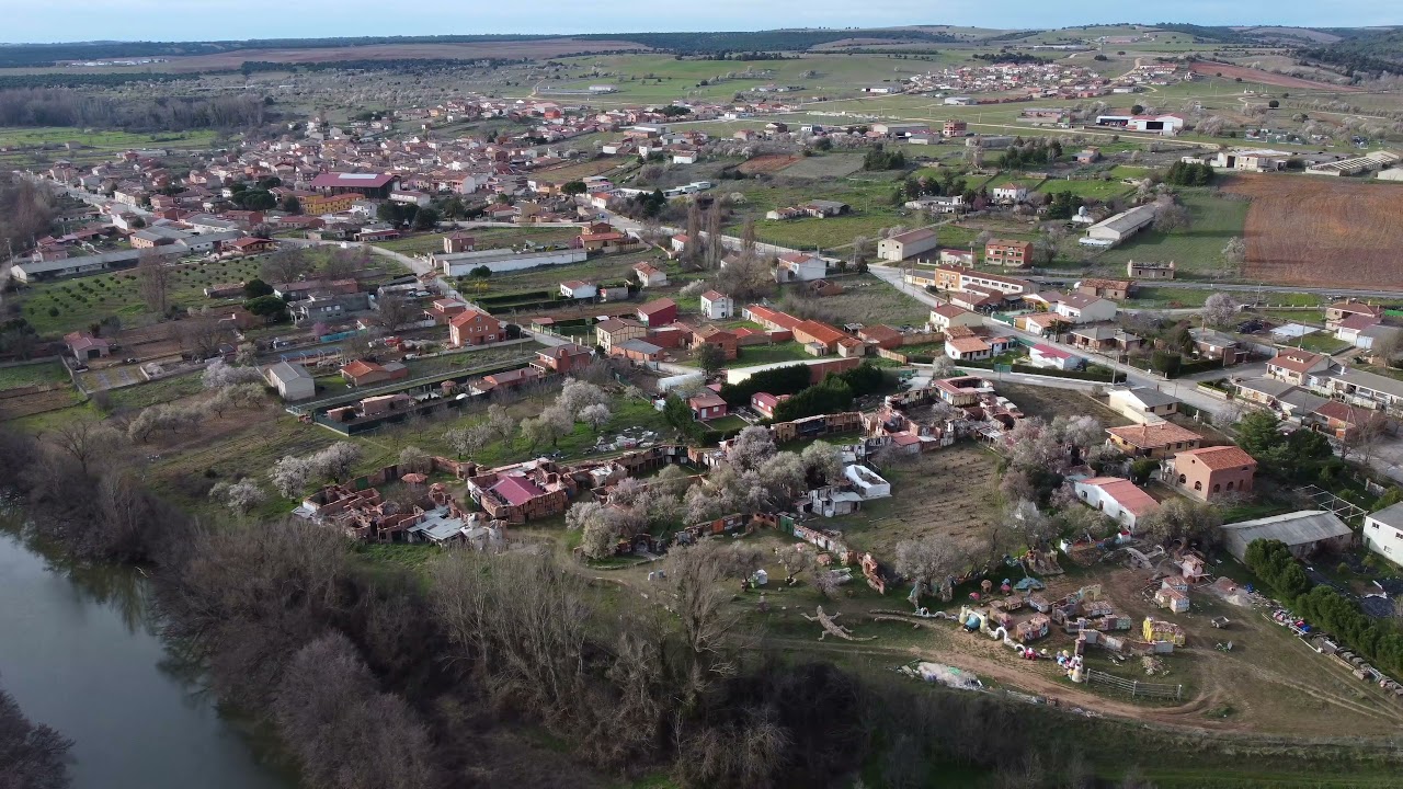 Vistas aéreas de Quintanilla del Agua