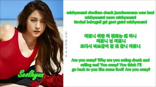 AOA - Crazy Boy (Rom-Han-Eng Lyrics) Color &amp; Picture Coded