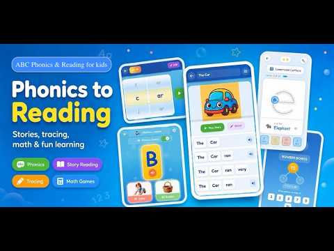 ABC Phonics & Reading for Kids video thumbnail