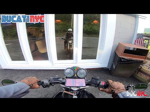 TOO SPICY - favorite road - gas to casa - bird savior on a sweet Ducati v1292