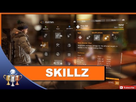 The Division - Skillz - Equipping 10 Skill Mods