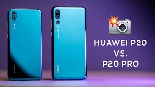 Huawei P20 vs Huawei P20 Pro Camera Comparison!