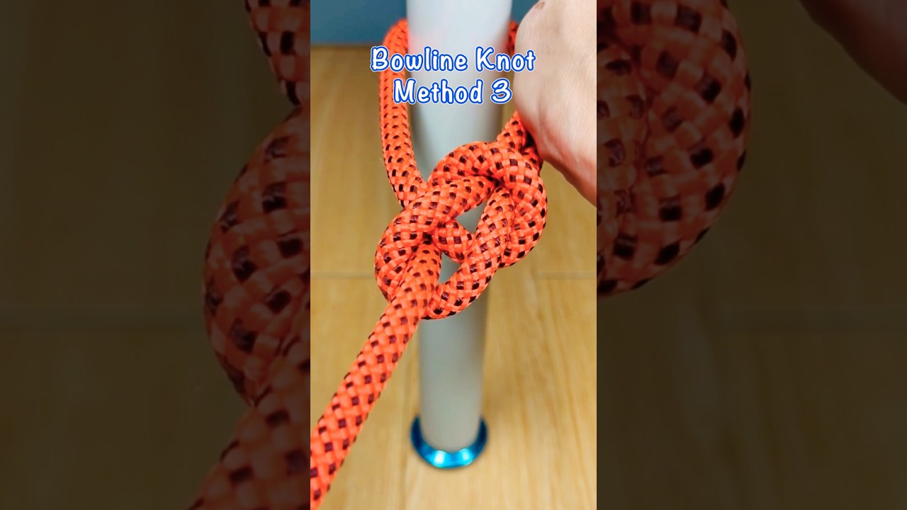 一生使えるロープワーク｜もやい結び（Bowline Knot）Method 3