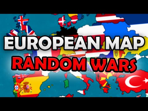 RANDOM WARS! - Map of Europe