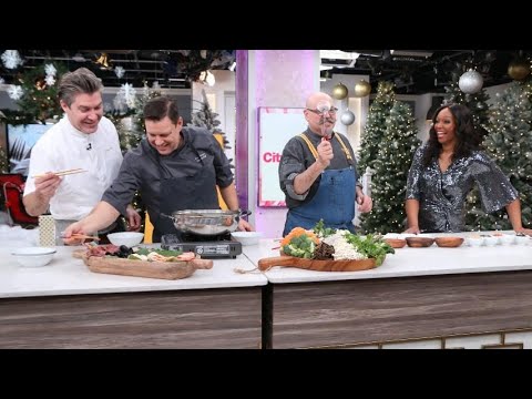 This New Year's hot pot gets all your guests involved