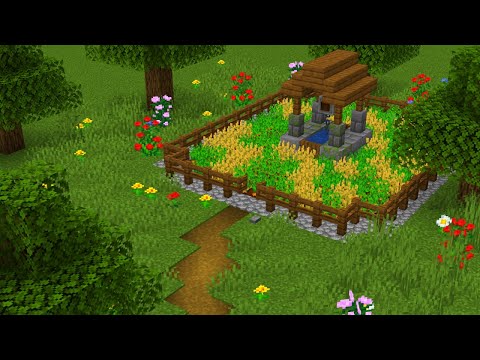 Minecraft Weizenfarm ☆ (Tutorial)