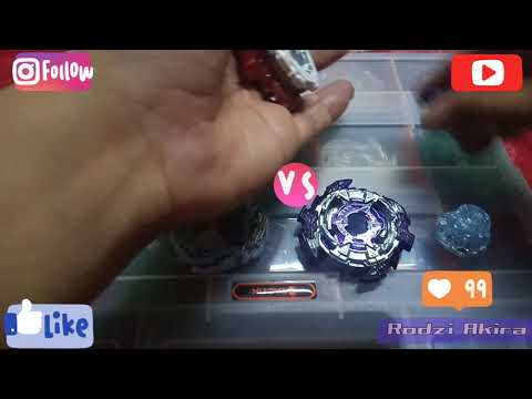 BEYBLADE BURST TAKARA TOMY !!!! Zwei Diabolos combo vs Rage Diabolos
