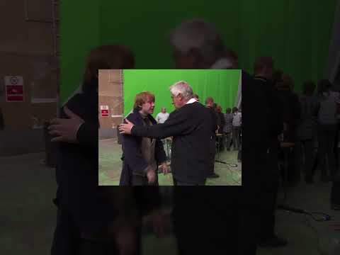 🎬 The LAST scene shot for a Harry Potter movie? 🎥 #harrypotter #shorts