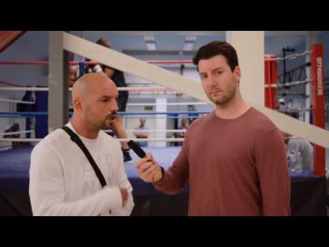Interview with Kyriacos Constantine, Trainer of Pro boxer SD about SD's upcoming fight
