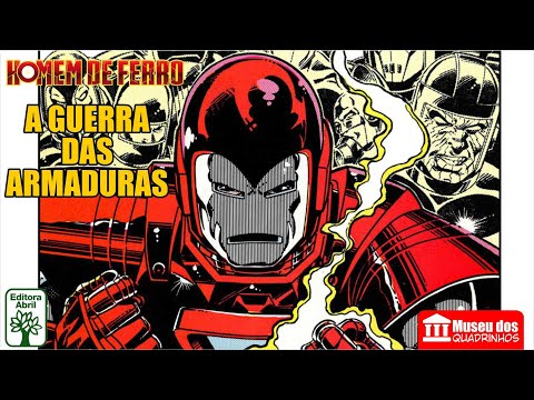 HOMEM DE FERRO - A GUERRA DAS ARMADURAS (parte 1)! Museu dos Quadrinhos!