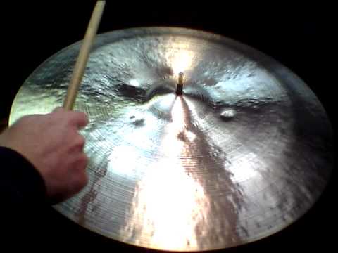 24 Reverse China, 2710g - Handcrafted cymbals by Craig Lauritsen.MOV