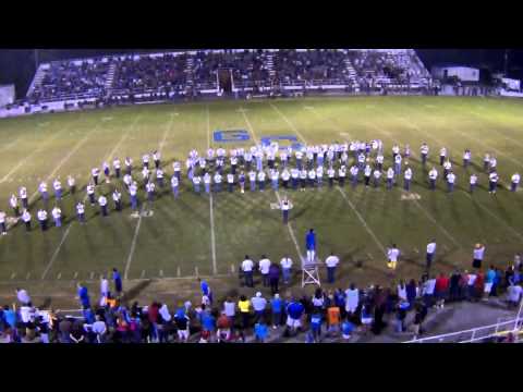 Gate City High School Marching Band 2013 - Game 2 vs. Abingdon
