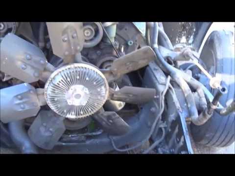 International 4700 7.3 Water Pump Replacment