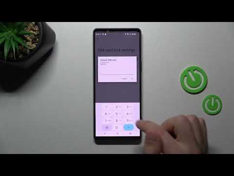 How to Remove SIM PIN from SIM Card in SONY Xperia 1 IV