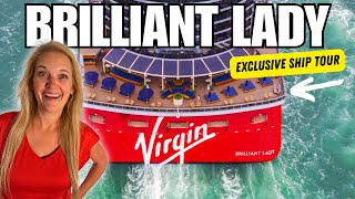 Brilliant Lady Full Ship Tour | Inside the Stunning New Virgin Voyages Ship!