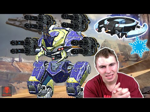 FREEZE Microchip On Punisher Leech | Freezing & Destroying Enemies With Machine Gun | WR Battle