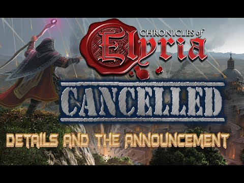 Chronicles of Elyria MMO Cancelled Details Here