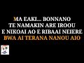 Nei Tiera by Koru | Kiribati karaoke