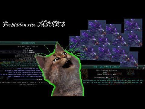 [ POE 3.15 ] Expedition : Path of Exile Forbidden Rite Mines (my starter build)