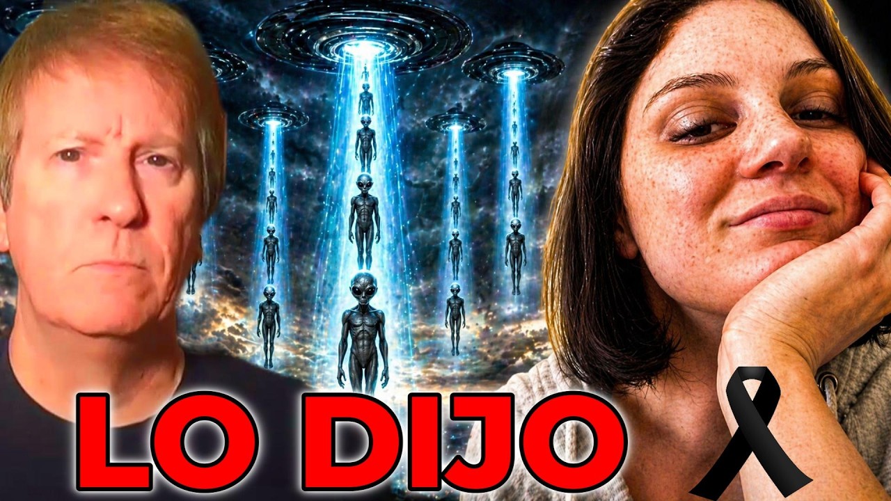 ANTES DE MORIR DIJO: "SON ULTRATERRESTRES LLEGADOS DEL FUTURO"