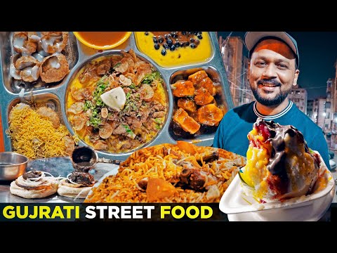 Gujarati Street Food in Dhoraji | Memon Khaosuey, Tikka Biryani, Gola Ganda, Khattay Aalo Karachi PK