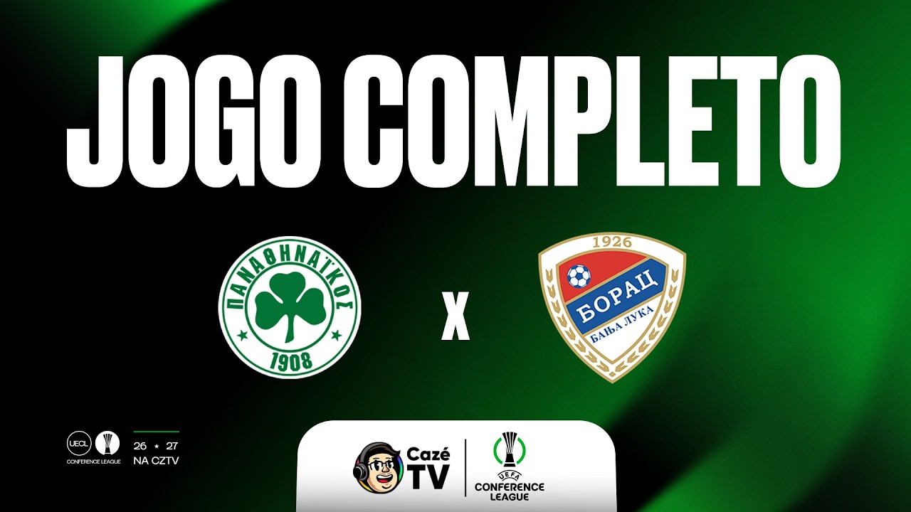 (SOM AMBIENTE): PANATHINAIKOS X BORAC | CONFERENCE LEAGUE 26/27 | 1ª RODADA