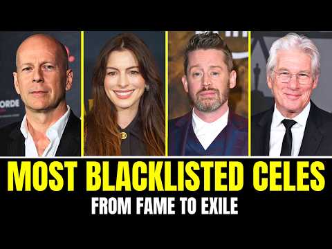 20 Most HATED Celebrities Hollywood Secretly Blacklisted