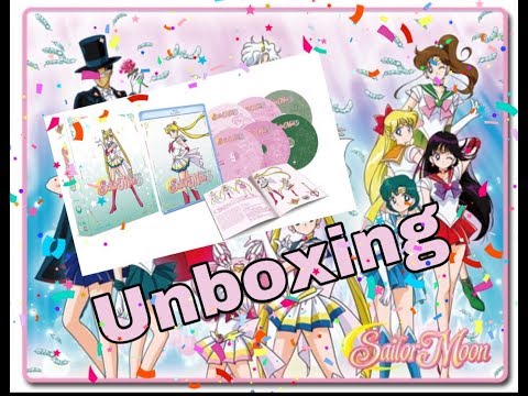 Unboxing of Sailor Moon SuperS Limited Edition Part 1