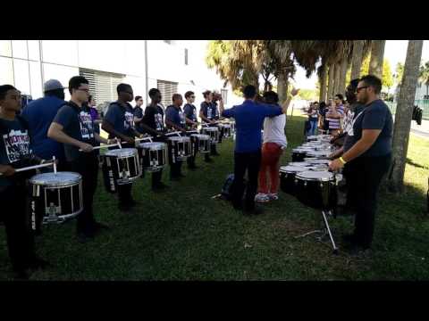 STRYKE Percussion 2 2017 | Warm Up Lot | 3/18/17