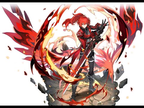 Red Dead of Night (Diluc Skin) simple showcase | Genshin Impact