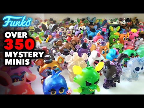350+ FIVE NIGHTS AT FREDDYS MYSTERY MINI COLLECTION! - 2022 Complete FNaf Collection