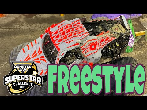 Monster Jam Superstar Challenge Anaheim CA, Nov.11th.2023 Freestyle