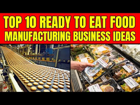 Top 10 Ready to Eat Food Manufacturing Business Ideas || New Food Business Ideas