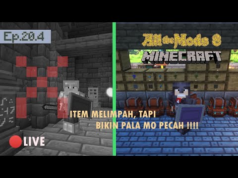 THE END?! Minecraft Survival All the Mods 8 Live