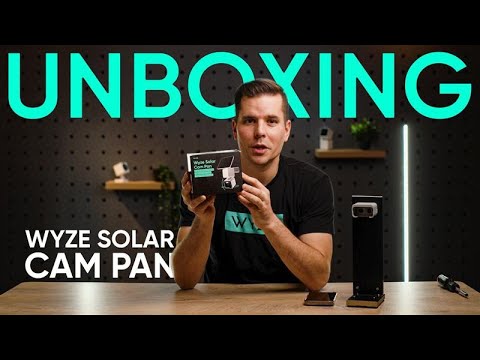 Unboxing the Wyze Solar Cam Pan