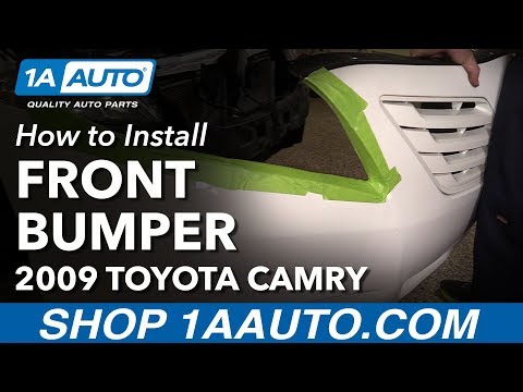 How to Remove Reinstall Front Bumper 06-11 Toyota Camry