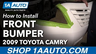 How to Remove Reinstall Front Bumper 06-11 Toyota Camry